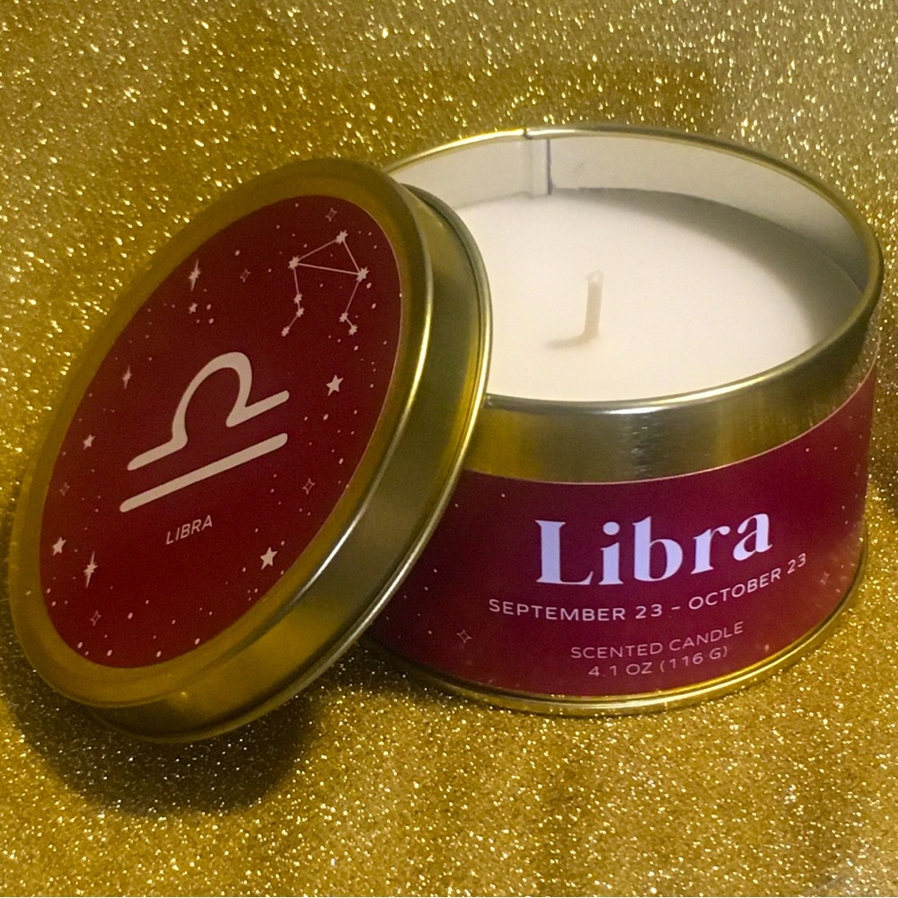 Libra Candle - Zodiac Atmosphere - Cosmic Vibes